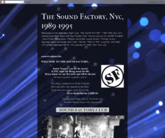 The-Sound-Factory.org(This website) Screenshot