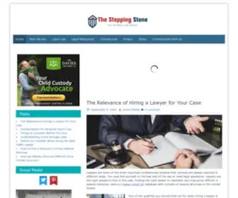 The-Stepping-Stone.org(The Stepping Stone) Screenshot