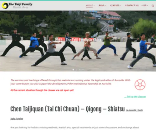 The-Taiji-Family.com(Daoist Arts) Screenshot