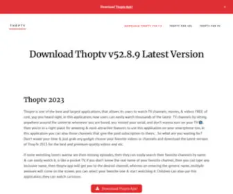 The-Thoptv.com(The Thoptv) Screenshot