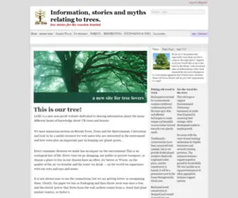 The-Tree.org.uk(Stories and myths relating to trees) Screenshot