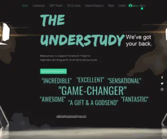 The-Understudy.org(Drama and Theatre Teaching Resources) Screenshot