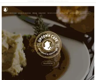 The-Uptown.com(The Uptown Cafe) Screenshot