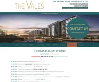 The-Vales.com.sg(The Vales EC) Screenshot