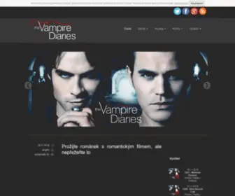 The-Vampirediaries.cz(The Vampire Diaries) Screenshot