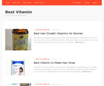 The-Vitamin.com(Fitness Newsletter) Screenshot