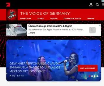 The-Voice-OF-Germany.de(The Voice of Germany 2022) Screenshot