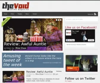 The-Void.co.uk(The Void magazine) Screenshot