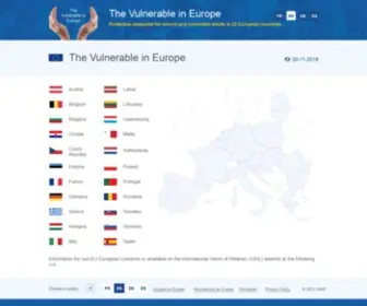 The-Vulnerable.eu(The Vulnerable) Screenshot