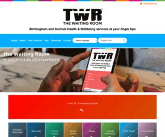The-Waitingroom.org(Birmingham & Solihull) Screenshot