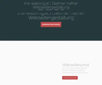 The-Webring.at(Dietmar Hafner Webseitengestaltung) Screenshot