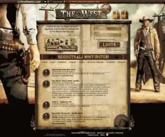 The-West.hu(Fedezz fel egy új világot és élj át izgalmas kalandokat és párbajokat) Screenshot
