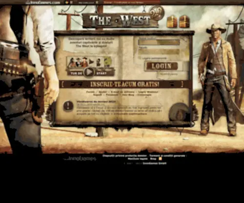 The-West.ro(Descoperă teritorii noi cu multe aventuri captivante şi dueluri) Screenshot