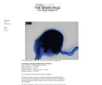 The-White-Page.org(The White Page) Screenshot