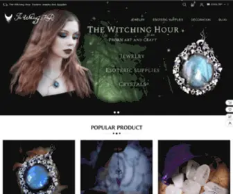 The-Witching-Hour.com(Artisanat païen) Screenshot