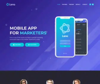 The100Code.com(Mobile App HTML Landing Page Template) Screenshot