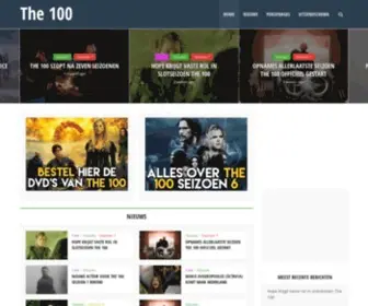 The100.nl(TheNederlandse fansite) Screenshot