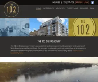 The102Onbroadway.com(The 102 on Broadway) Screenshot