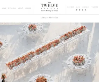 The12Events.com(Mykonos Weddings) Screenshot