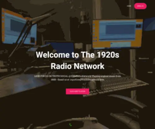 The1920Snetwork.com(The 1920's Radio Networks) Screenshot