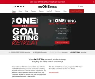 The1Thing.com(The ONE Thing) Screenshot