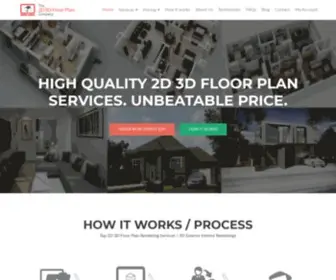 The2D3Dfloorplancompany.com(The 2D3D Floor Plan Company) Screenshot