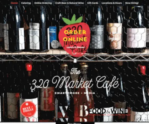 The320Marketcafe.com(The 320 Marketcafe) Screenshot