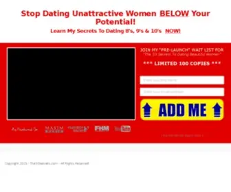 The33Secrets.com(The 33 Secrets To Dating Beautiful Women) Screenshot