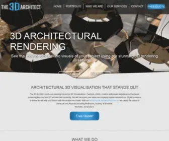 The3Darchitect.com.au(3D Rendering & Architectural Visualisation Service) Screenshot