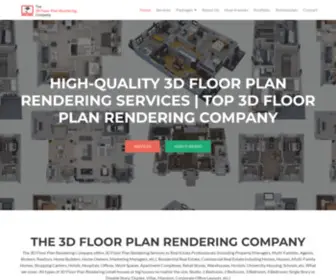 The3Dfloorplanrenderingcompany.com(3D Floor Plan Rendering Services by 3D Floor Plan Rendering Company) Screenshot