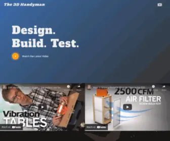 The3Dhandyman.com(The 3D Handyman) Screenshot