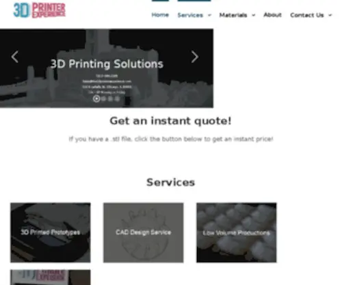 The3Dprinterexperience.com(The3Dprinterexperience) Screenshot