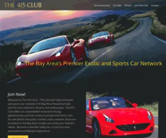 The415Club.com(The 415 Club) Screenshot