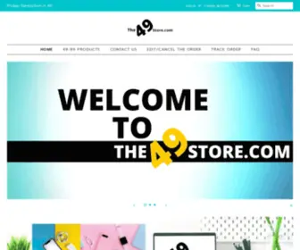 The49Store.com(The 49) Screenshot