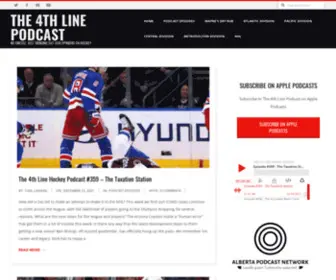 The4Thlinepodcast.com(The 4th Line Podcast) Screenshot