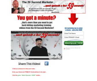 The59Secondmarketer.com(五五世纪) Screenshot