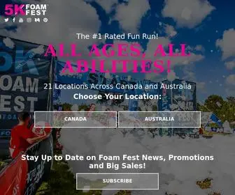 The5Kfoamfest.com(The 5K Foam Fest) Screenshot