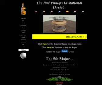 The5Thmajor.co.uk(Rod Phillips Invitational Quaich) Screenshot
