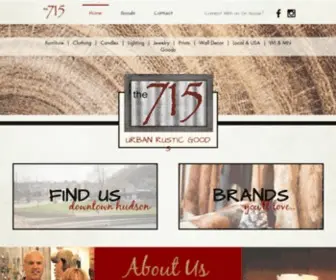 The715Hudson.com(Local Shop) Screenshot