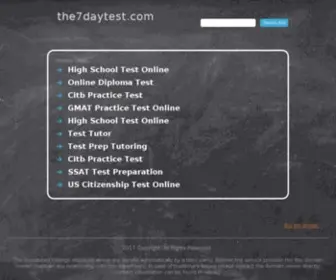 The7Daytest.com(Google and Clickbank) Screenshot