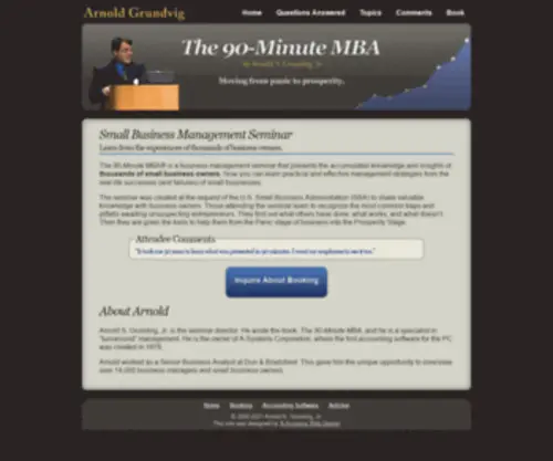 The90Minutemba.com(The 90) Screenshot