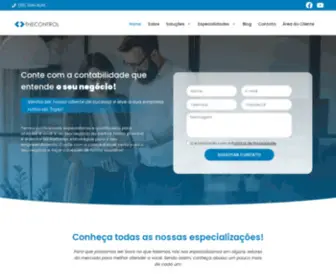 Thecontrol.com.br(Contabilidade Online) Screenshot