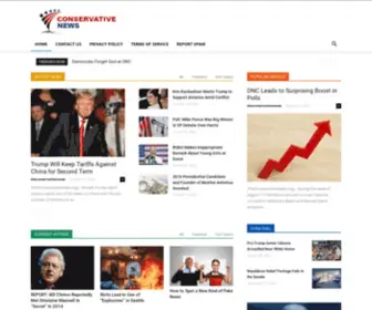 Theconservativenews.org(The Conservative News) Screenshot