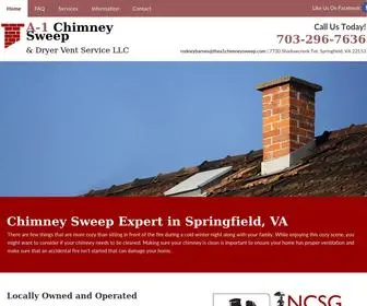 Thea1Chimneysweep.com(A-1 Chimney Sweep & Dryer Vent Service LLC) Screenshot