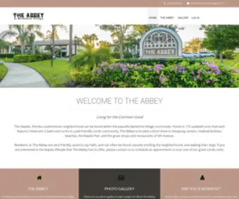 Theabbeynaples.com(The Abbey at Berkshire Village) Screenshot