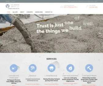 Theabramsgroup.co(Complete Concrete Services) Screenshot