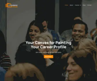 Theacademiccanvas.com(The Academic Canvas) Screenshot