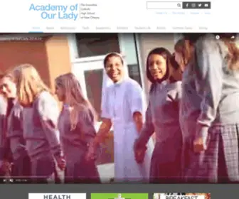 Theacademyofourlady.org(Academy of Our Lady) Screenshot