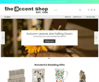 Theaccentshopinc.com(The Accent Shop Inc) Screenshot