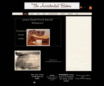 Theaccidentalbakernc.com(The Accidental Baker) Screenshot